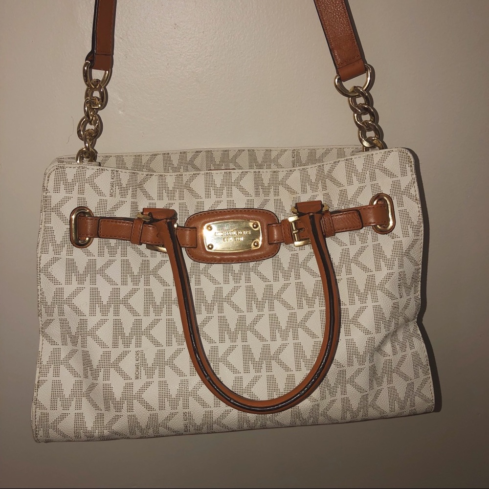 Michael Kors MK handbag real leather